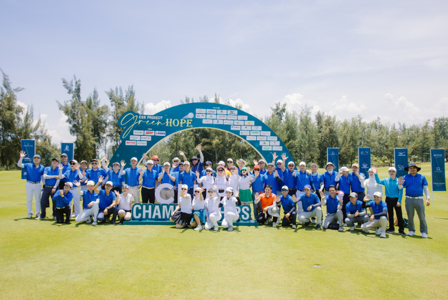 ALMOST 155 MILLION VND CONTRIBUTED TO THE CSR PROJECT WITHIN THE 2024 CLUB CHAMPIONSHIPS AT MONTGOMERIE LINKS